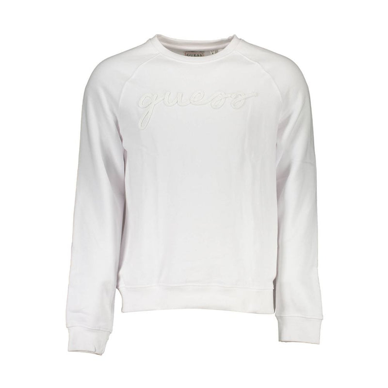 Guess Jeans Witte Katoenen Heren Sweater