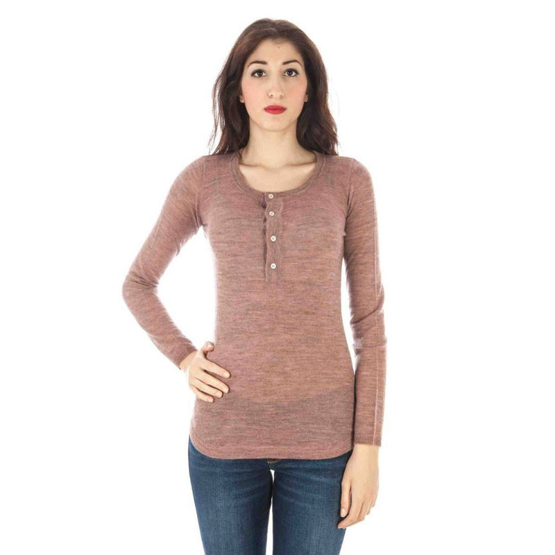 Fred Perry Pink Wool Sweater - Stylish Comfort for Every Occasion
