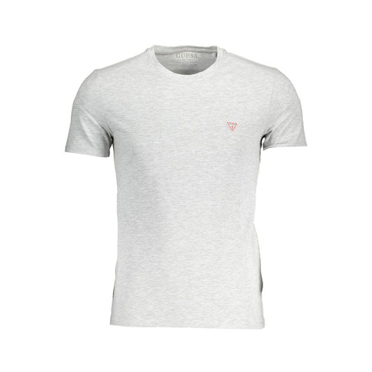 T-shirt homme en coton gris Guess Jeans