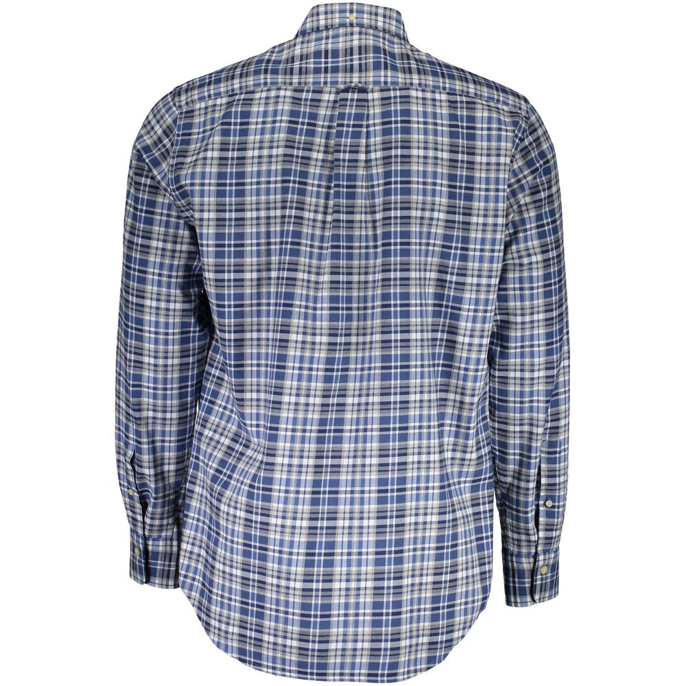 Chemise homme en coton bleu Gant
