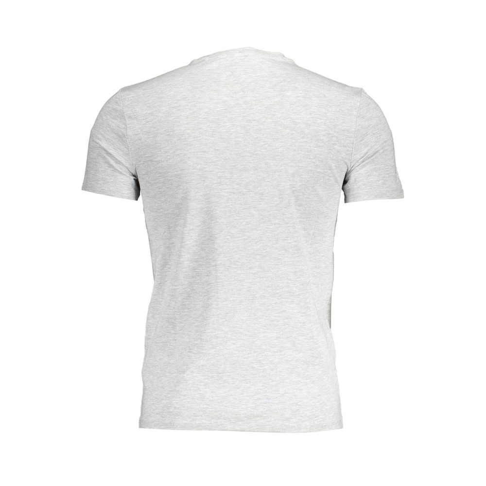 T-shirt homme en coton gris Guess Jeans