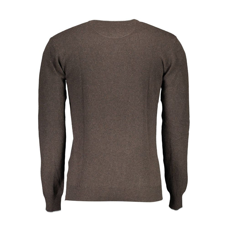 Pull en laine marron US POLO ASSN. pour homme
