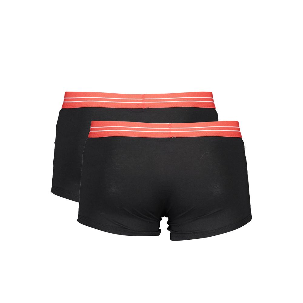 North Sails Black Cotton Boxer Shorts - Confort et Élégance