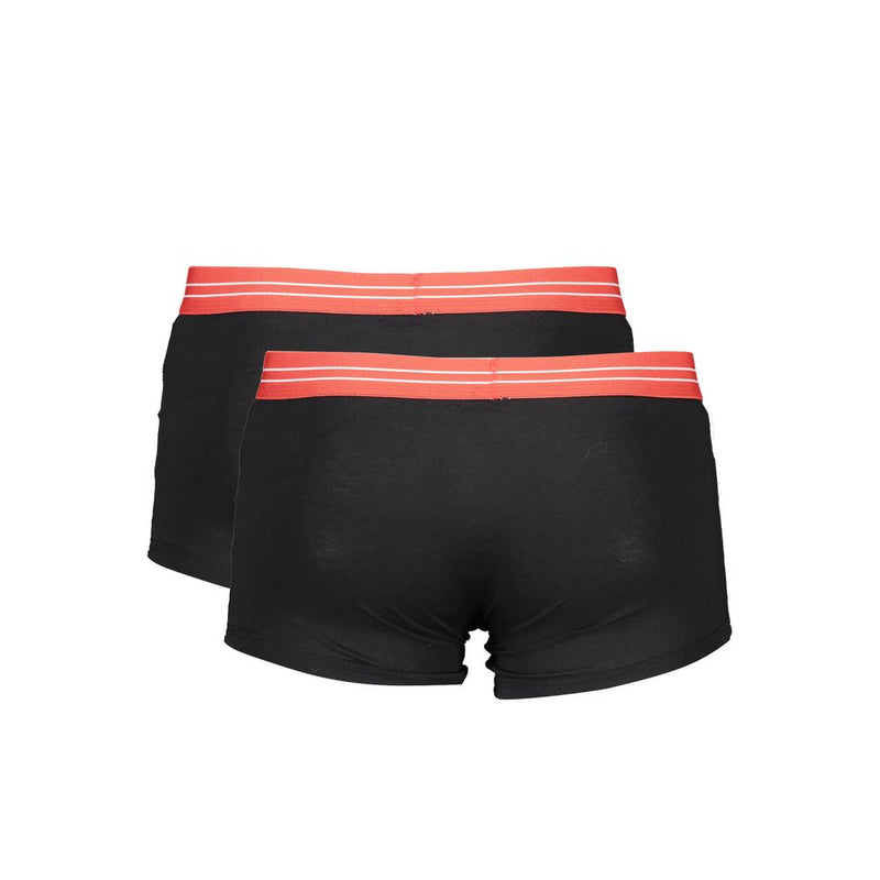 North Sails Black Cotton Boxer Shorts - Confort et Élégance