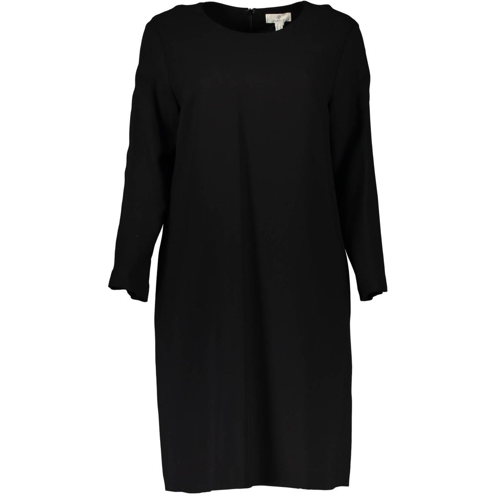 Gant Black Viscose Women Dress - Élégant et Polyvalent