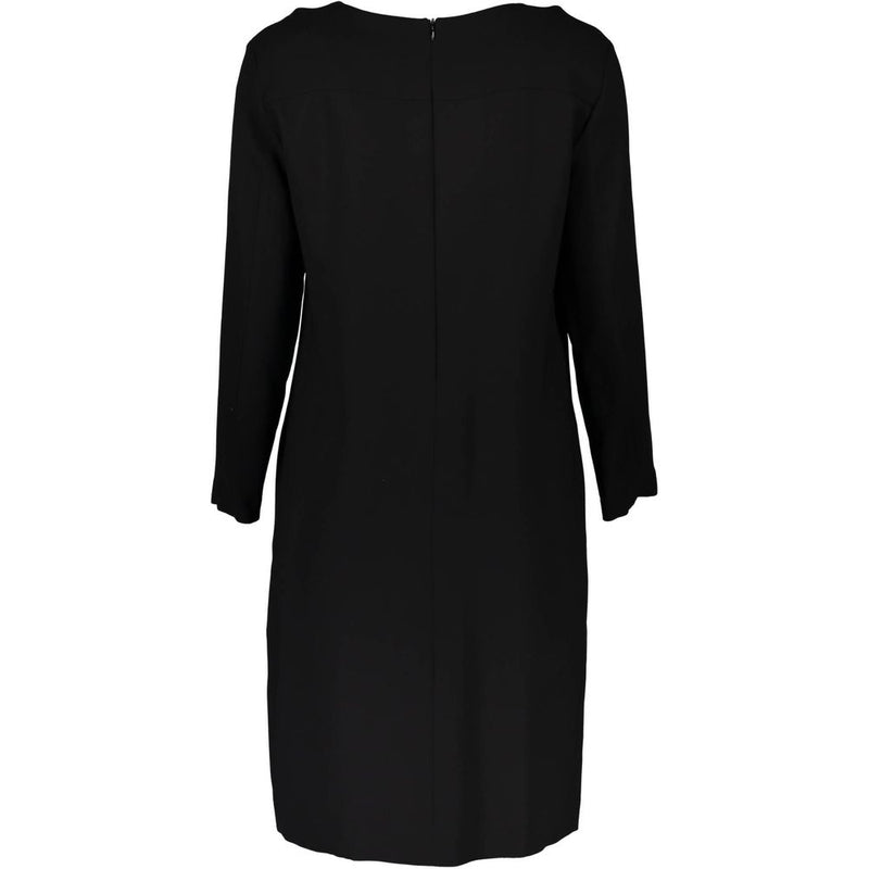 Gant Black Viscose Women Dress - Élégant et Polyvalent