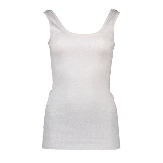 Top blanc en coton pour femme de Silvian Heach