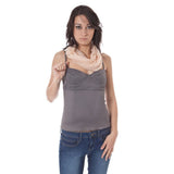 John Galliano Gray Elastane Underwear with Adjustable Straps