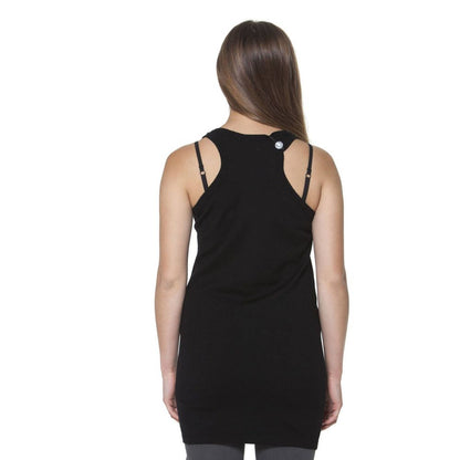 T-shirt Fred Perry en laine noire pour femme