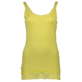 Silvian Heach Yellow Cotton Women Top - Chic & Elegant Design