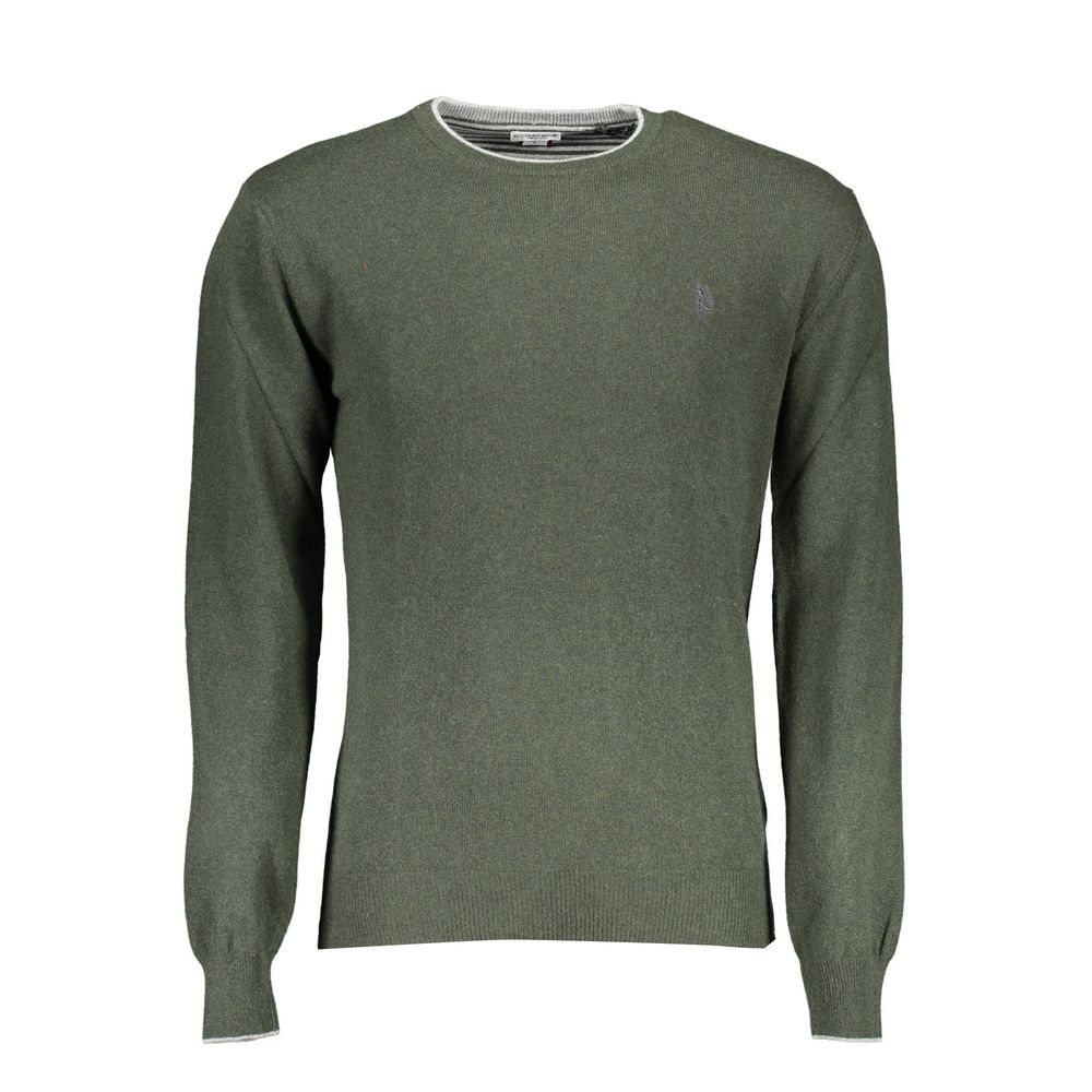 Pull en laine verte pour homme, US POLO ASSN.