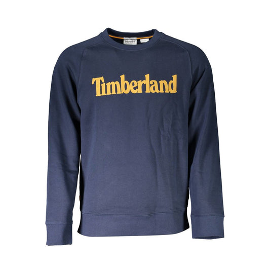 Pull en coton bleu Timberland pour homme