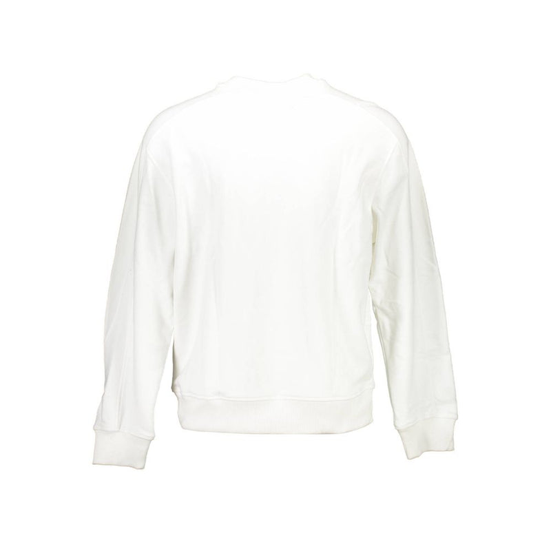 Pull en coton blanc Calvin Klein pour homme