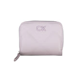 Calvin Klein Purple Polyester Women Wallet - Élégant et Sécurisé