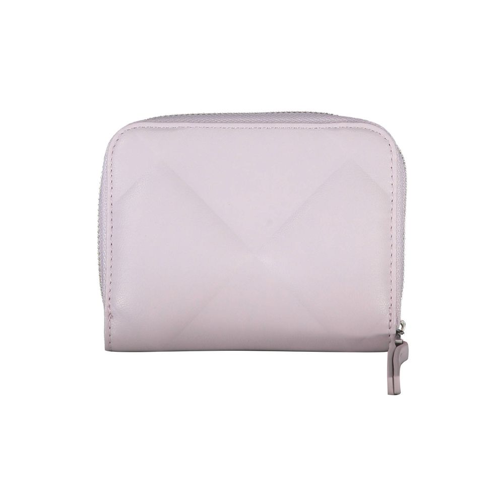 Calvin Klein Purple Polyester Women Wallet - Élégant et Sécurisé