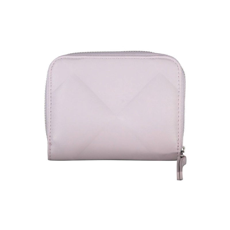 Calvin Klein Purple Polyester Women Wallet - Élégant et Sécurisé
