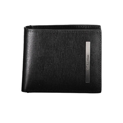 Portefeuille homme en cuir écologique noir Calvin Klein