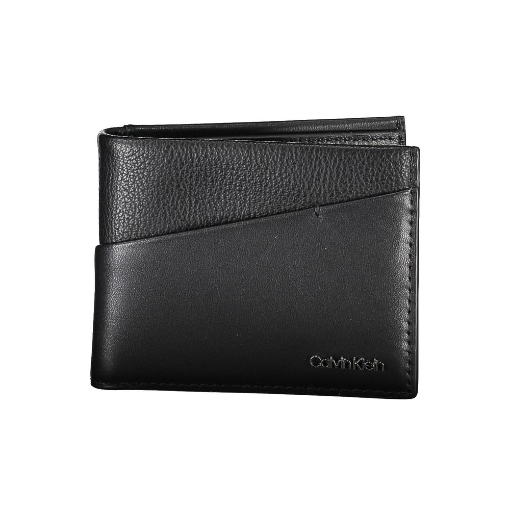 Portefeuille homme Calvin Klein en polyester noir