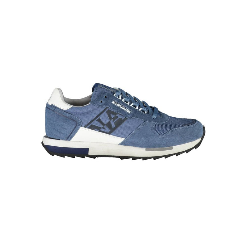 Napapijri Blue Polyester Men Sneaker - Stylish & Comfortable