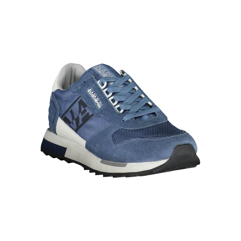 Napapijri Blue Polyester Men Sneaker - Stylish & Comfortable