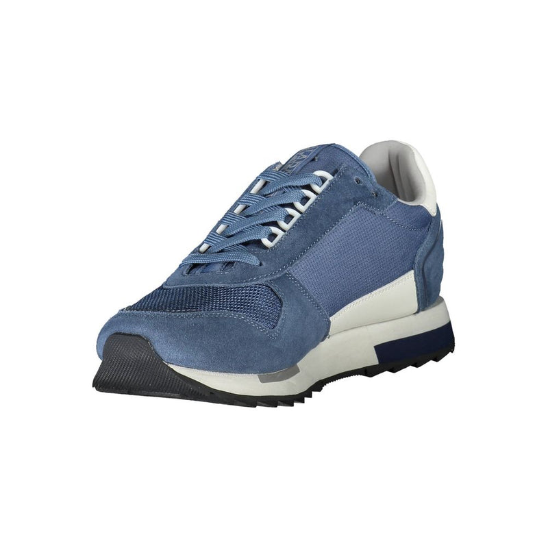 Napapijri Blue Polyester Men Sneaker - Stylish & Comfortable