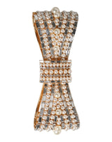 Broche en Cristal et Perles Fausse de Dolce & Gabbana