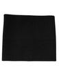 Foulard carré en cachemire noir Dolce & Gabbana