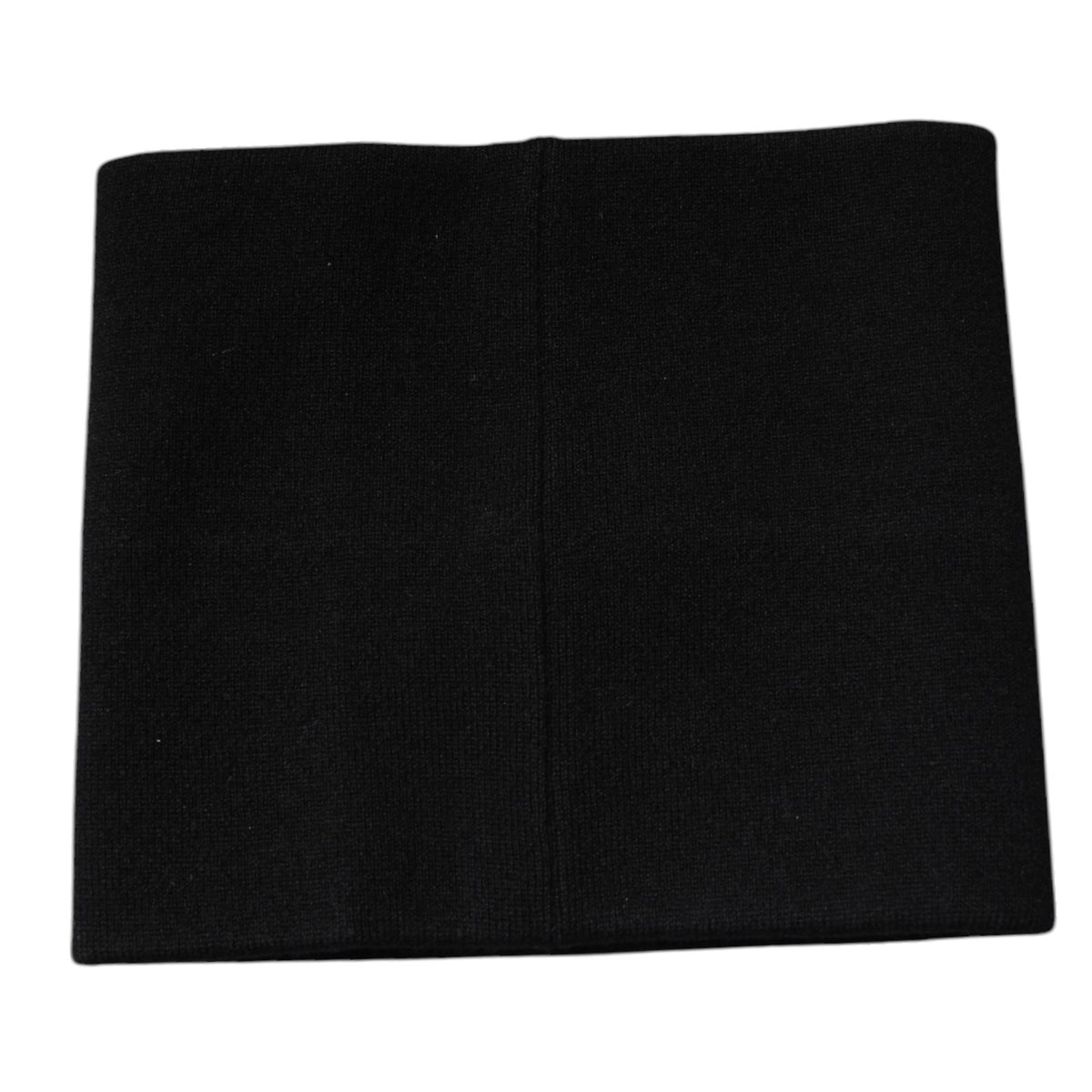 Foulard carré en cachemire noir Dolce &amp; Gabbana