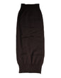 Foulard cache-cou en cachemire marron Dolce &amp; Gabbana