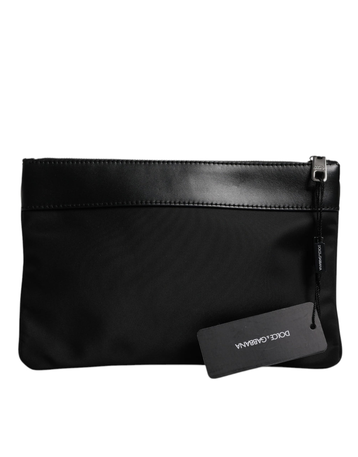 Sac pochette Dolce & Gabbana à imprimé léopard multicolore et logo