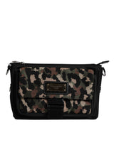 Sac bandoulière Dolce & Gabbana en jacquard léopard multicolore