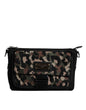 Dolce & Gabbana Multicolor Leopard Jacquard Crossbody Bag