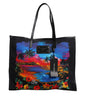 Dolce & Gabbana Multicolor Grafisch Bedrukte Boodschappentas met Handvat