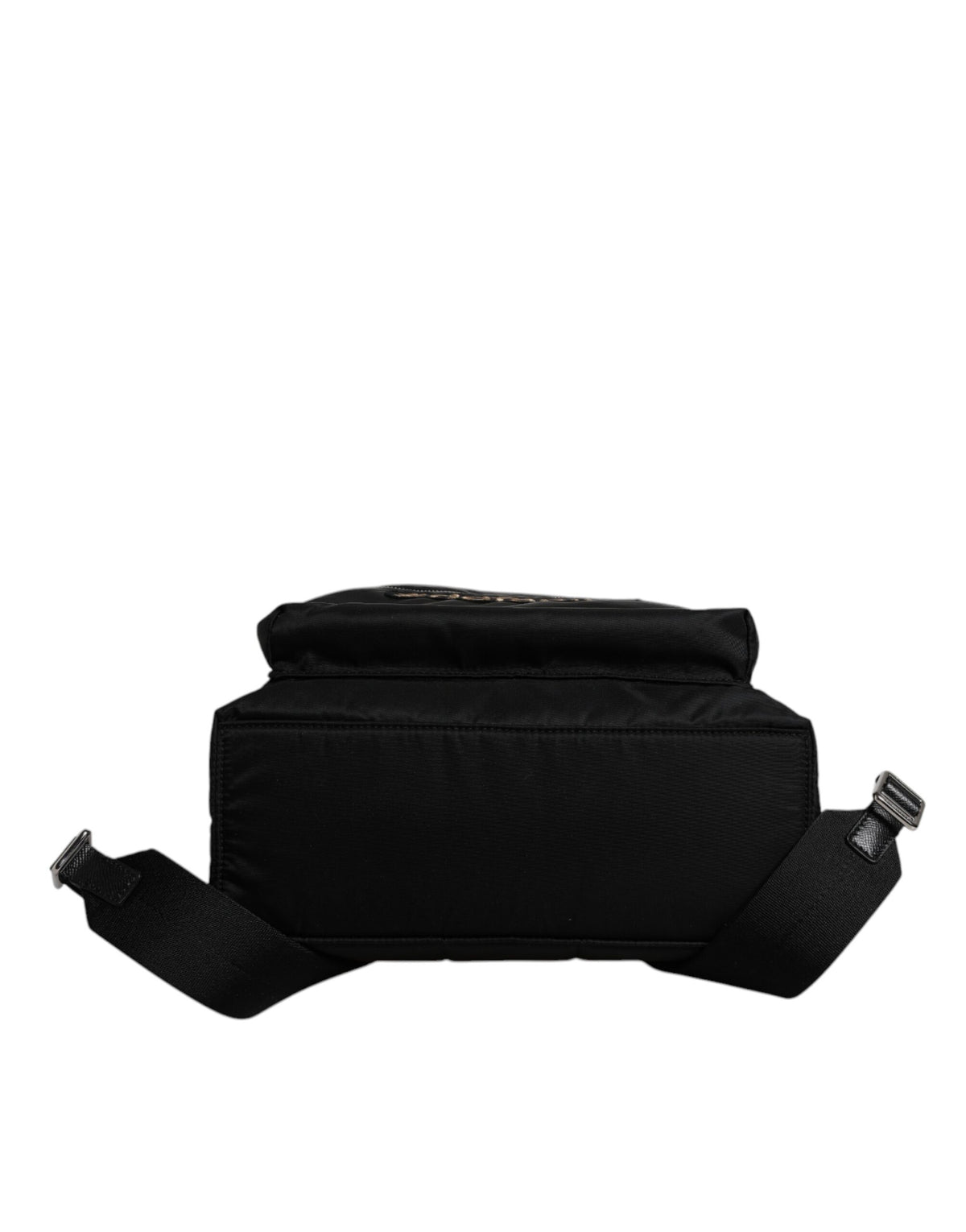Sac à dos Dolce & Gabbana en nylon noir #DGFAMILY orné de strass VULCANO