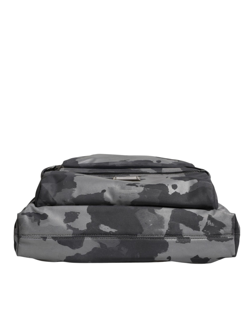 Sac à bandoulière à logo camouflage noir Dolce & Gabbana