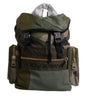 Sac à dos de voyage patchwork vert militaire Dolce & Gabbana