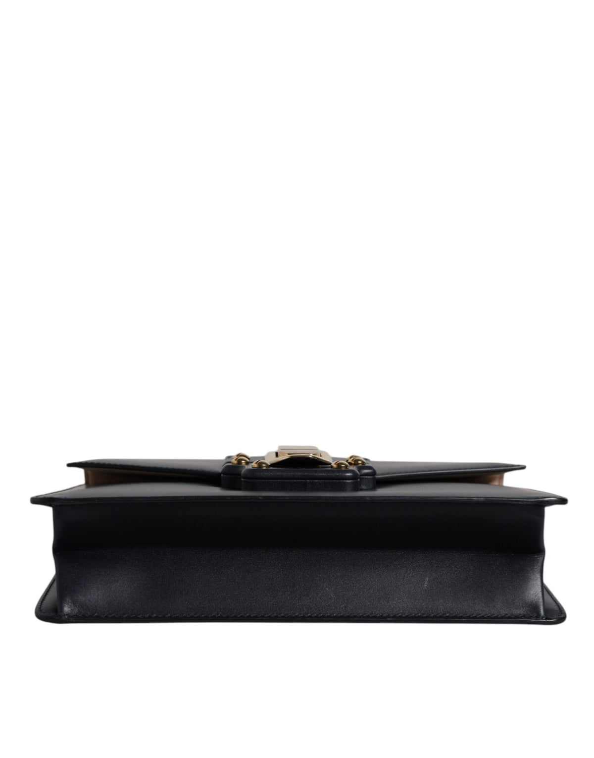 Sac à bandoulière Dolce & Gabbana en cuir de veau noir