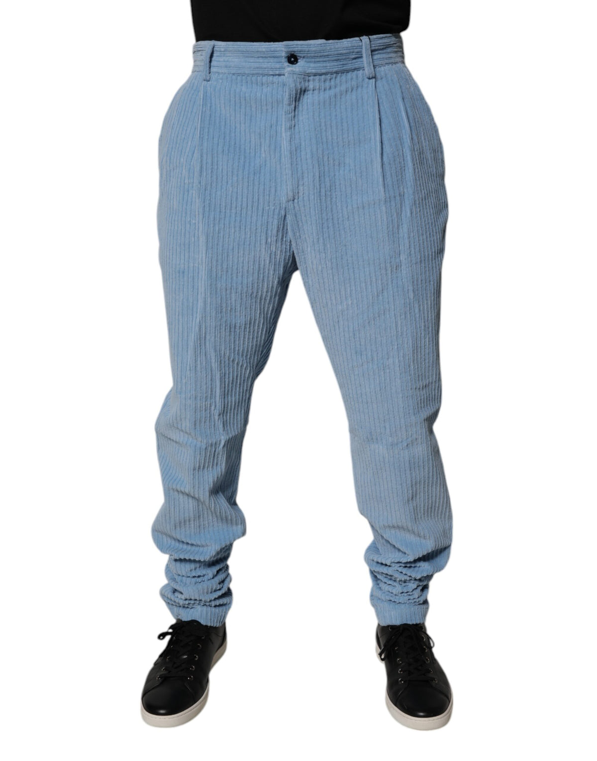 Jeans skinny en coton cordobane bleu clair Dolce &amp; Gabbana