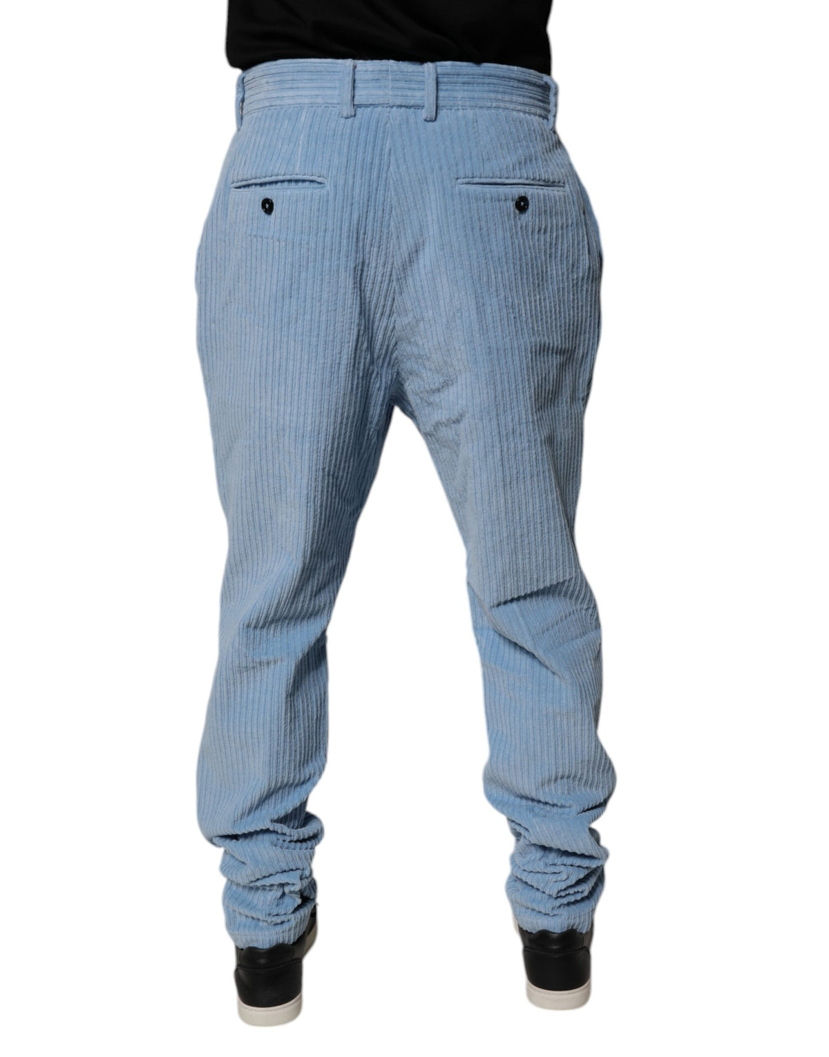 Jeans skinny en coton cordobane bleu clair Dolce &amp; Gabbana
