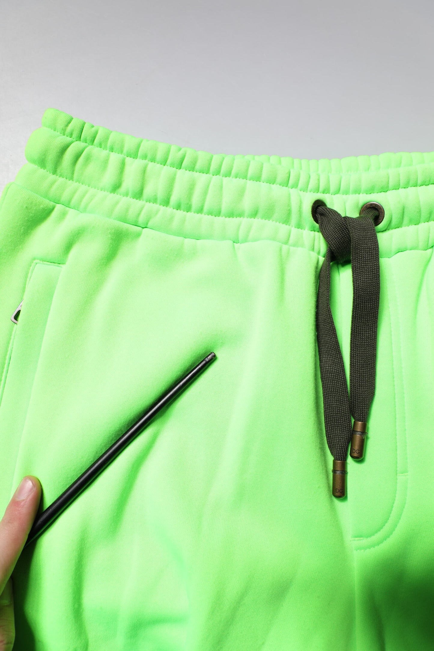 Shorts cargo camouflage patchwork vert Dolce & Gabbana pour homme