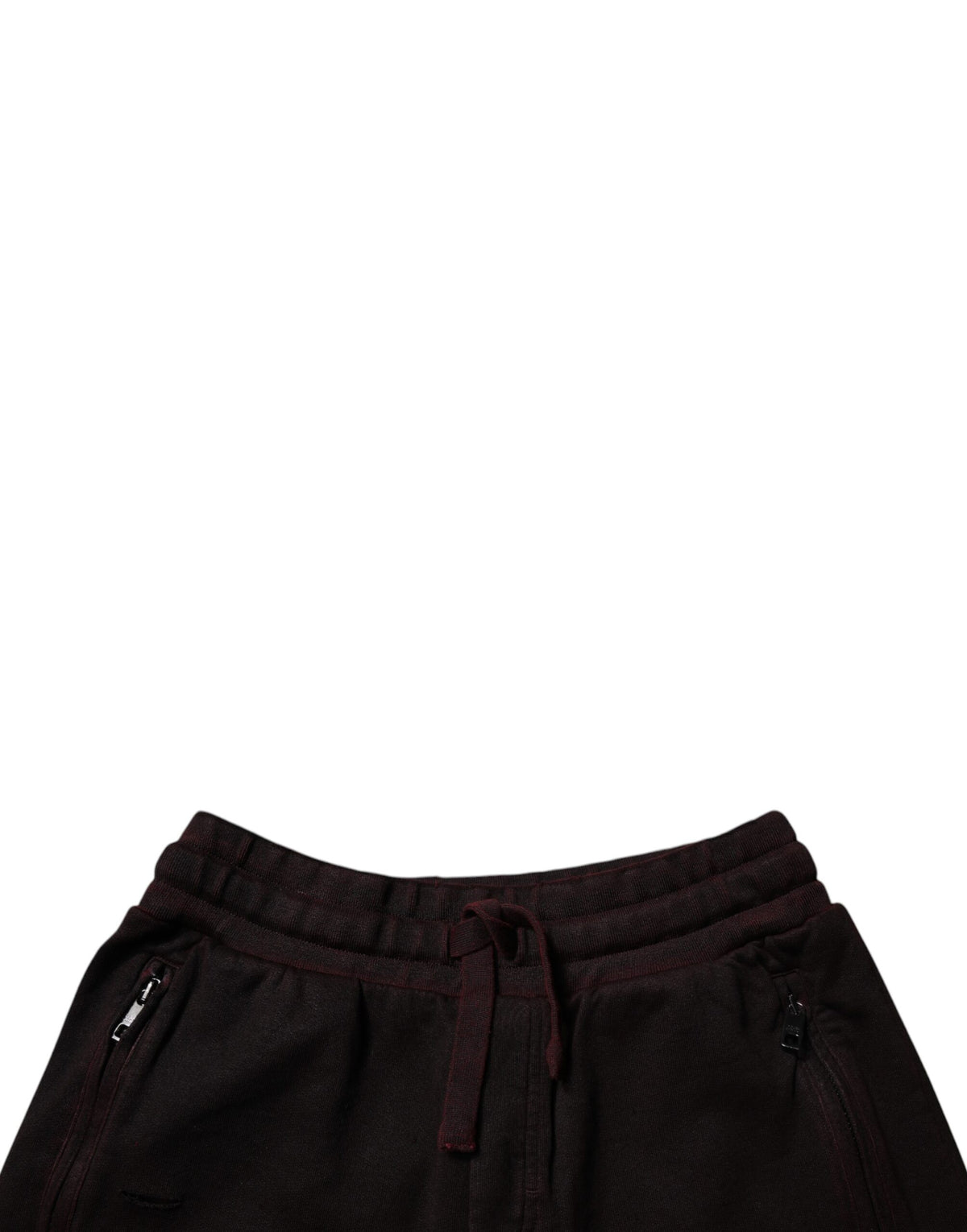 Shorts de survêtement en coton marron pour homme Dolce &amp; Gabbana