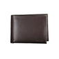 Portefeuille homme en cuir marron Calvin Klein