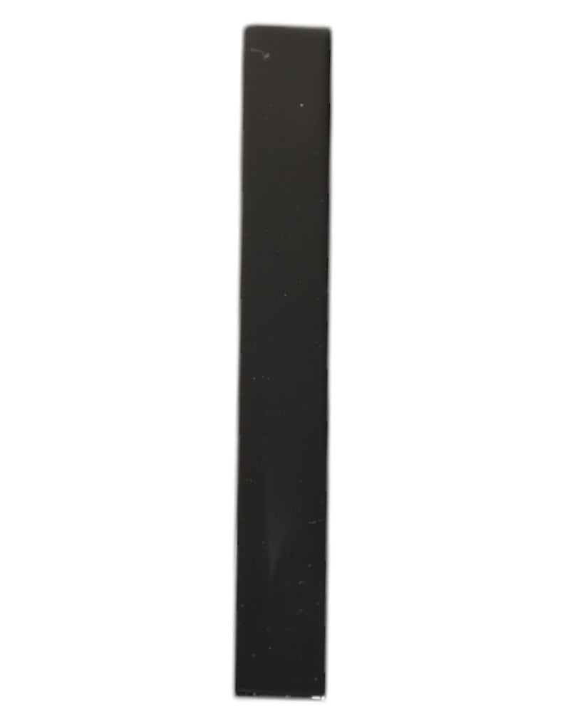 Dolce &amp; Gabbana Zwarte Toon Messing Logo Gemerkte Stropdas Clip Bar
