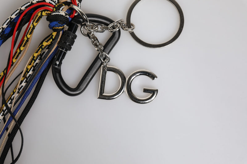 Dolce & Gabbana Sac à Main Multicolore avec Bandoulière en Corde Tressée