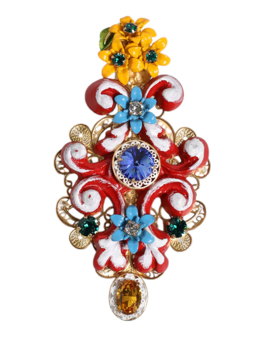 Dolce & Gabbana Multicolor Spring CARRETTO Hair Clip