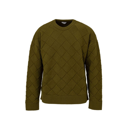 Bottega Veneta Green Wool Sweater