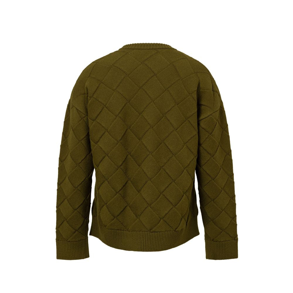 Bottega Veneta Green Wool Sweater
