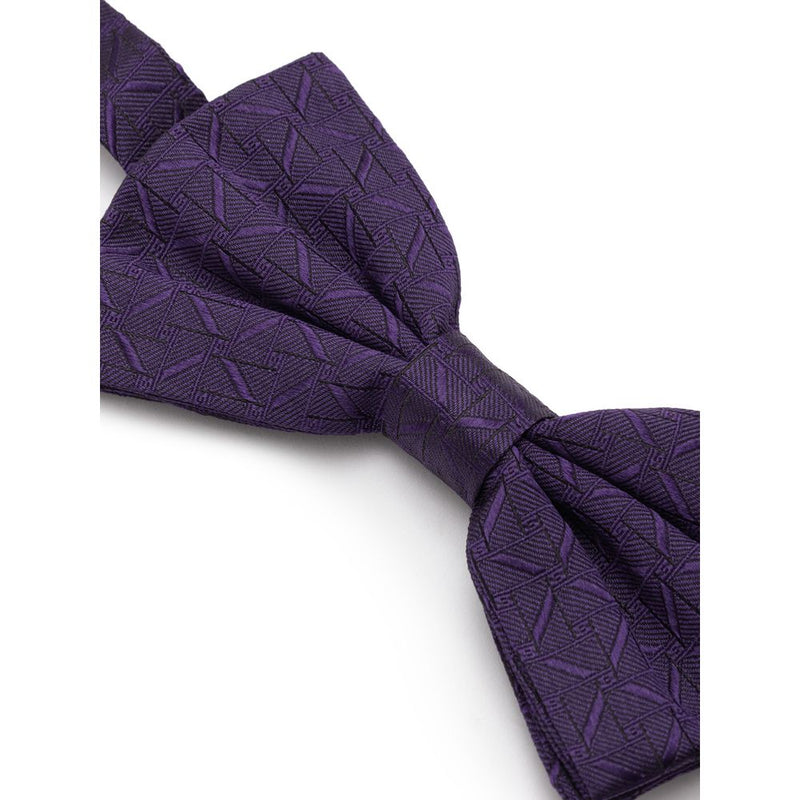 Nœud papillon en soie violet Dolce &amp; Gabbana