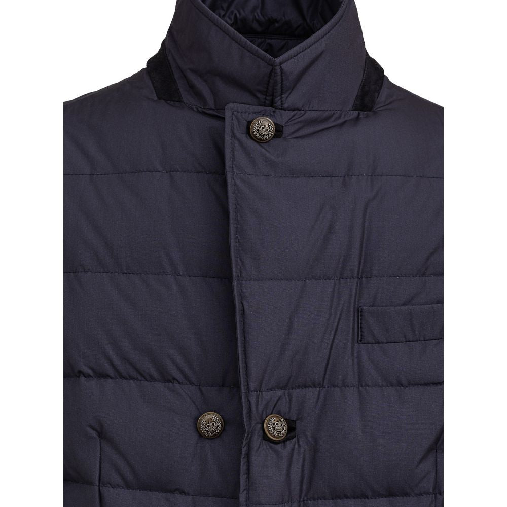 Vestes et manteaux en polyester bleu de Dolce & Gabbana