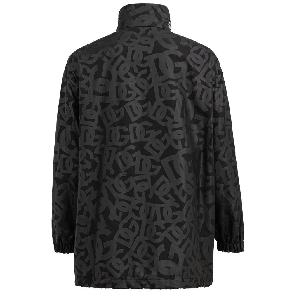 Vestes et manteaux en polyester noir de Dolce & Gabbana